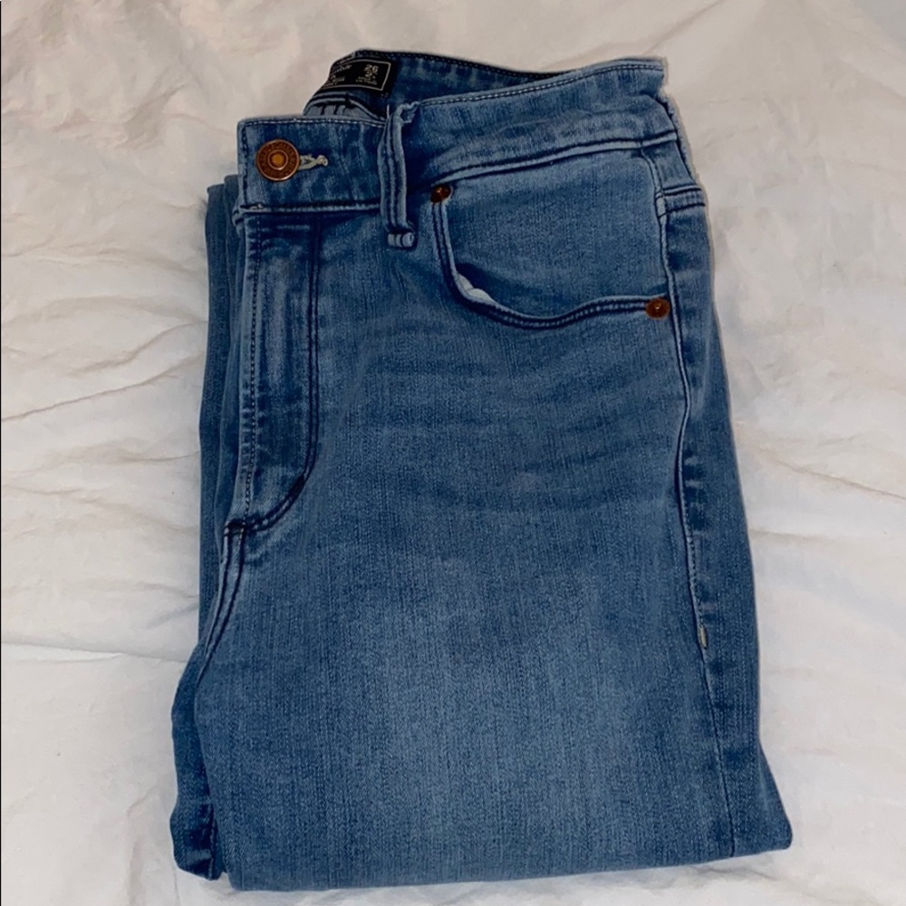 A&F Simone super skinny high rise